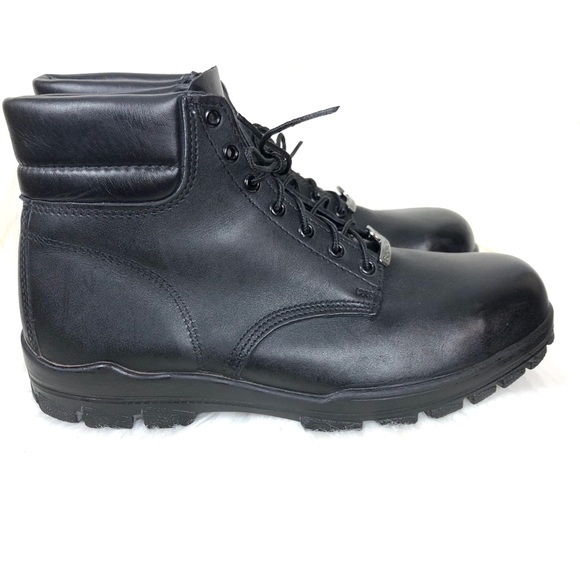 Bates U.S Military issue Steel toe black boots